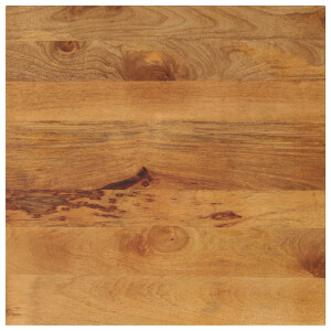 vidaXL Tafelblad vierkant 90x90x2,5 cm massief mangohout