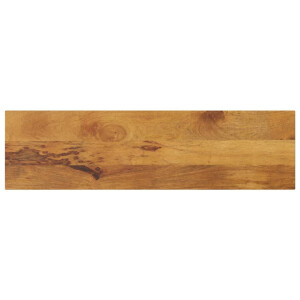 vidaXL Tafelblad rechthoekig 120x20x3,8 cm massief mangohout