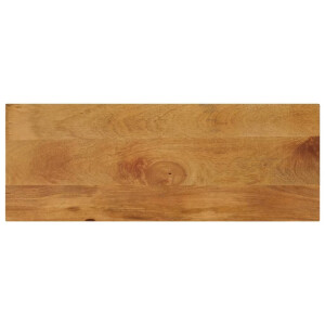 vidaXL Tafelblad rechthoekig 90x40x3,8 cm massief mangohout