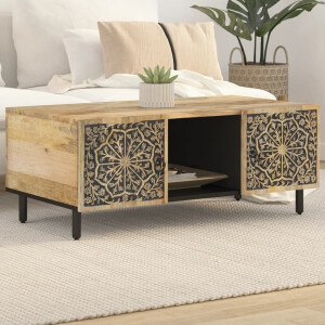 vidaXL Salontafel 100x54x40 cm massief mangohout