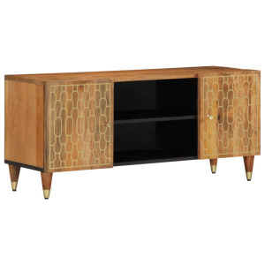 vidaXL Tv-meubel 105x33x46cm massief mangohout