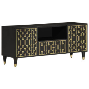 vidaXL Tv-meubel 105x33x46cm massief mangohout