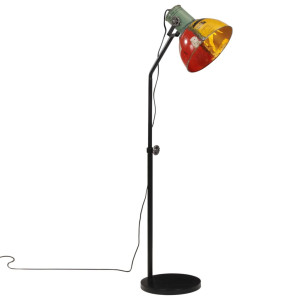 vidaXL Vloerlamp 25 W E27 30x30x90-150 cm meerkleurig