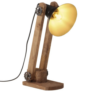 vidaXL Bureaulamp 25 W E27 23x13x52 cm zwart