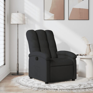 vidaXL Relaxfauteuil Zwarte Stof