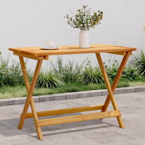 vidaXL Tuintafel inklapbaar 90x52,5x65 cm massief acaciahout