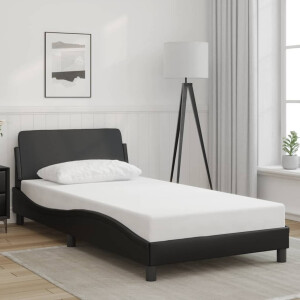 vidaXL Bedframe "Dover" kunstleer zwart 100x190 cm