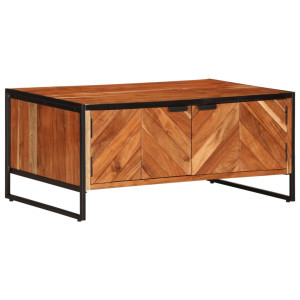 vidaXL Salontafel 90x55x40 cm massief acaciahout