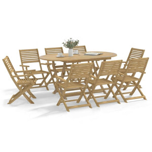 vidaXL Tuinstoelen 6 st inklapbaar 54,5x61,5x86,5 cm acaciahout