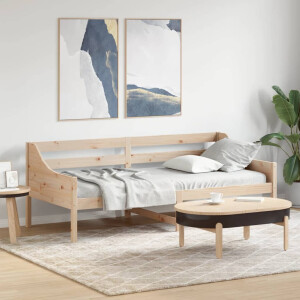 vidaXL Slaapbank zonder matras 80x200 cm massief grenenhout
