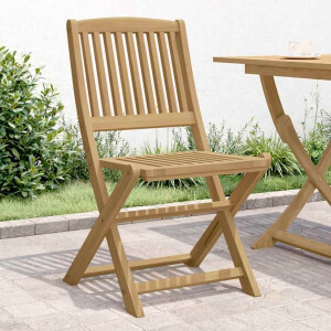 vidaXL Tuinstoelen 2 st inklapbaar 57x48,5x90 cm massief acaciahout