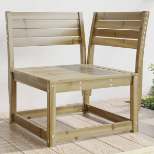 vidaXL Tuinhoekbank 73x73x78 cm geïmpregneerd grenenhout