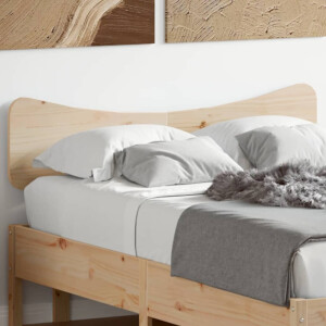vidaXL Hoofdbord 120 cm massief grenenhout