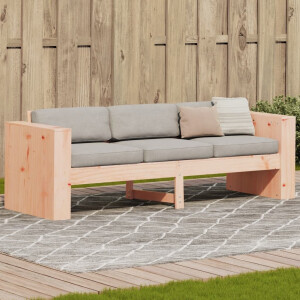 vidaXL Tuinbank 3-zits 189x60x62 cm massief douglashout
