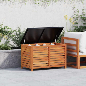 vidaXL Tuinbox 90x48x55 cm massief eucalyptushout