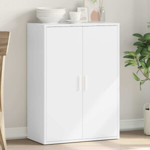 vidaXL Dressoir 60x31x84 cm bewerkt hout wit