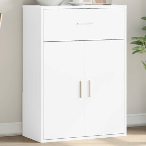 vidaXL Dressoir 60x30x84 cm bewerkt hout wit