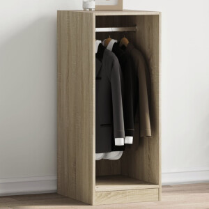 vidaXL Kledingkast 48x41x102 cm bewerkt hout sonoma eikenkleurig