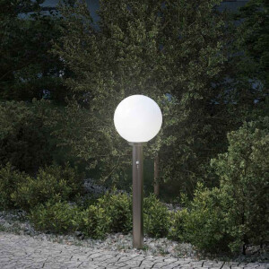vidaXL Bolderverlichting met sensor 80 cm RVS IP44