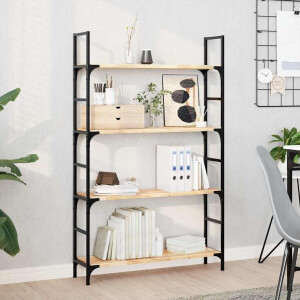 vidaXL Wandschappen 3 st zwevend 80x20x2 cm onbehandeld acaciahout