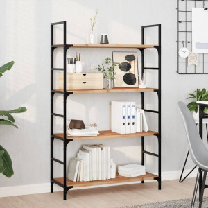 vidaXL Wandschappen 2 st zwevend olieafwerking 100x30x2 cm acaciahout