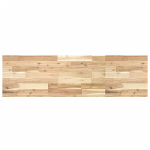vidaXL Wastafelblad 120x40x4 cm onbehandeld massief acaciahout