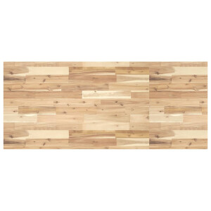 vidaXL Wastafelblad 140x60x4 cm onbehandeld massief acaciahout