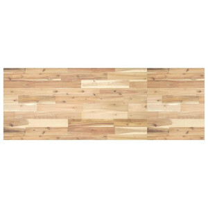 vidaXL Bureaublad 160x50x2 cm onbehandeld massief acaciahout