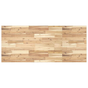 vidaXL Bureaublad 140x60x2 cm onbehandeld massief acaciahout