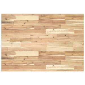 vidaXL Bureaublad 100x70x2 cm onbehandeld massief acaciahout