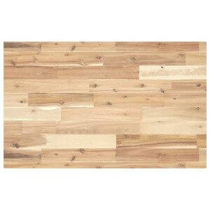 vidaXL Bureaublad 140x50x4 cm onbehandeld massief acaciahout