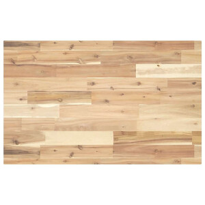 vidaXL Bureaublad 160x50x4 cm onbehandeld massief acaciahout