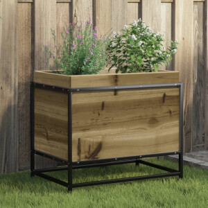 vidaXL Plantenbak 60x40x50 cm geïmpregneerd grenenhout