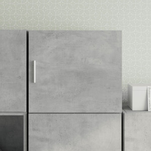 vidaXL Wandkast 45x42,5x40 cm bewerkt hout betongrijs