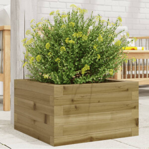 vidaXL Plantenbak 40x40x23 cm geïmpregneerd grenenhout
