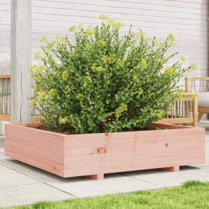 vidaXL Plantenbak 100x100x26,5 cm massief douglashout