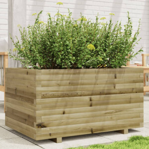vidaXL Plantenbak 90x60x49,5 cm geïmpregneerd grenenhout