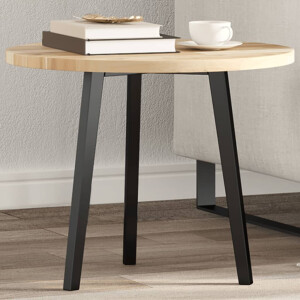 vidaXL Tafelblad rond Ø 50x2 cm massief acaciahout