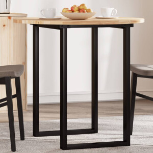 vidaXL Tafelblad rond Ø 80x2 cm massief acaciahout
