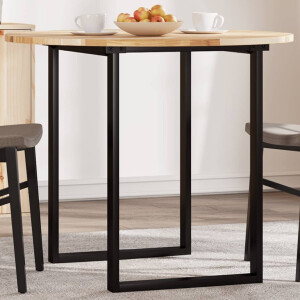 vidaXL Tafelblad rond Ø 90x2 cm massief acaciahout