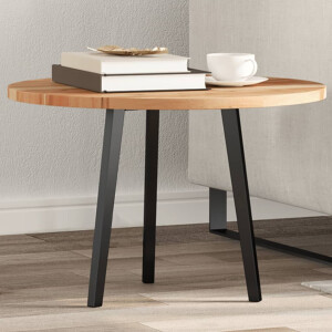 vidaXL Tafelblad rond Ø 60x2 cm massief acaciahout
