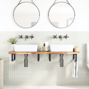 vidaXL Tafelblad rechthoekig 120x40x4 cm massief acaciahout
