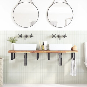 vidaXL Tafelblad rechthoekig 160x40x4 cm massief acaciahout