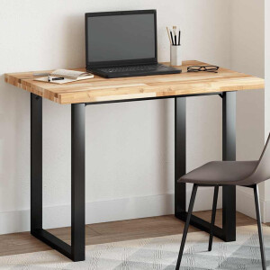 vidaXL Tafelblad rechthoekig 120x70x4 cm massief acaciahout