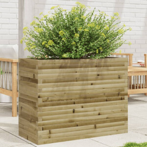 vidaXL Plantenbak 90x40x68,5 cm geïmpregneerd grenenhout