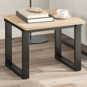 vidaXL Tafelblad vierkant 50x50x1,7 cm massief grenenhout