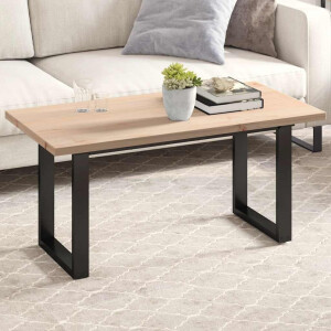 vidaXL Tafelblad rechthoekig 100x50x2,5 cm massief grenenhout