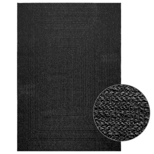 vidaXL Vloerkleed ZIZUR binnen en buiten 160x230cm jute look antraciet