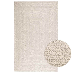 vidaXL Vloerkleed ZIZUR room binnen en buiten 160x230 cm jute look