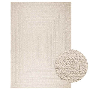 vidaXL Vloerkleed ZIZUR room binnen en buiten 200x290 cm jute look
